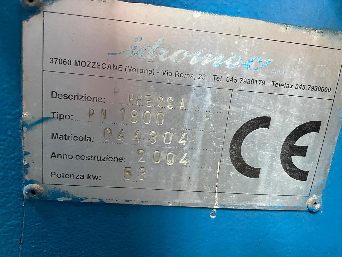 Gebraucht 2004 Idromec PN1800