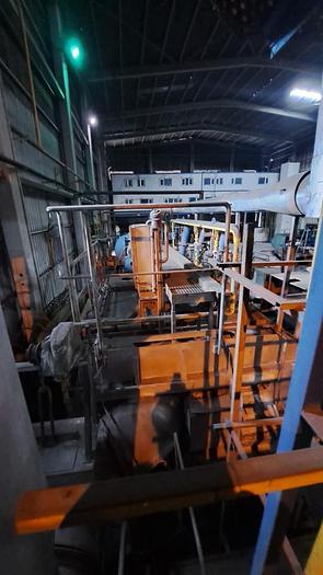 Gebraucht Aluminium Schmelz und Gießanlage