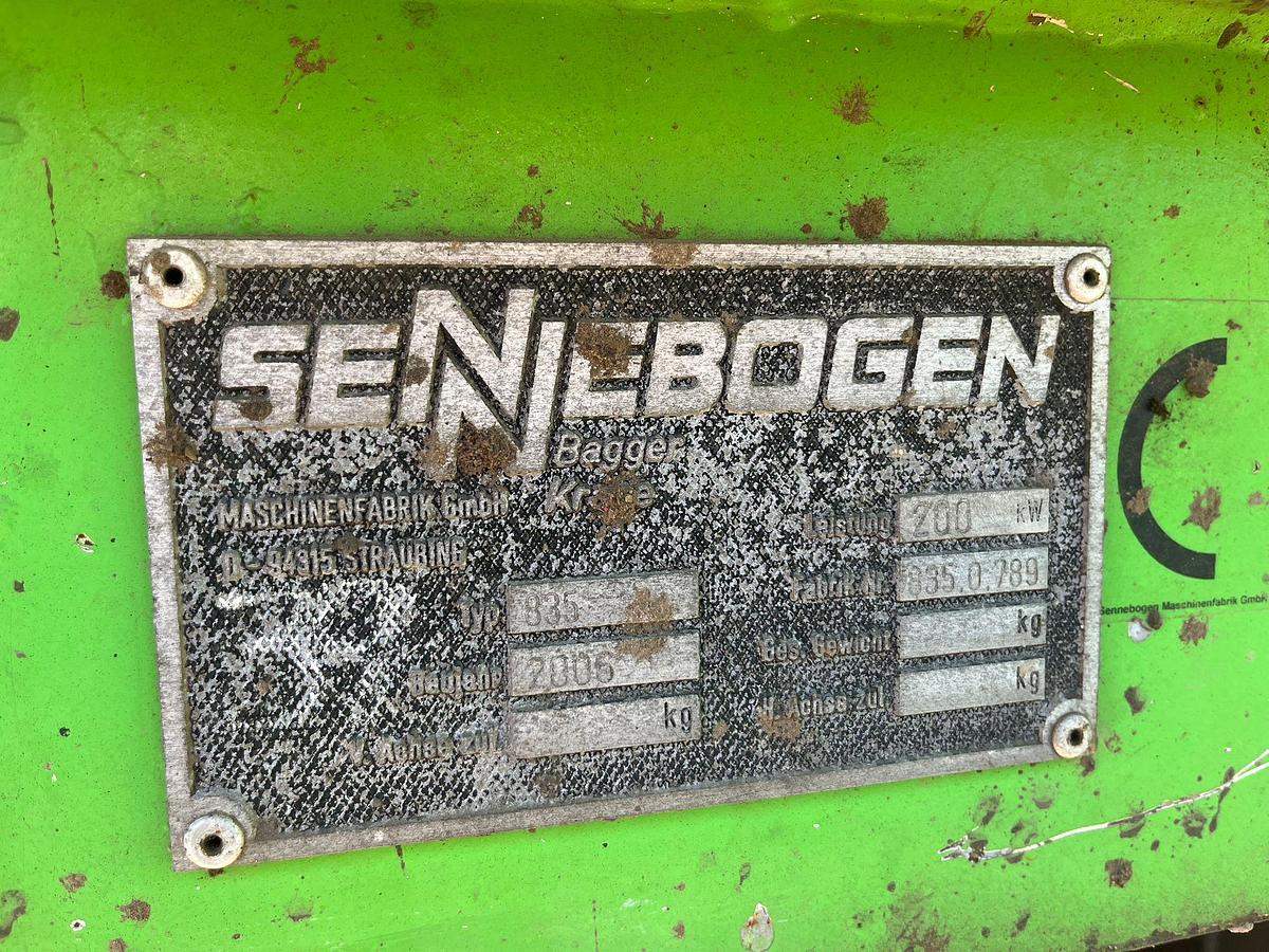 Gebraucht 2006 Sennebogen 835