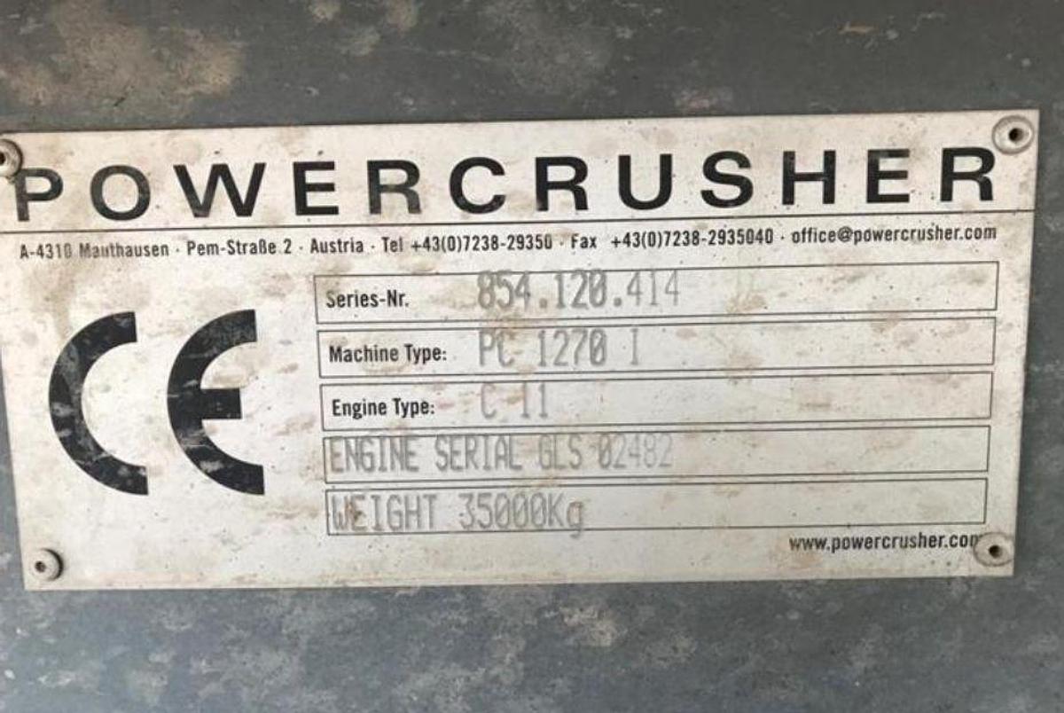 Gebraucht 2012 Hartl Powercrusher  1270 I