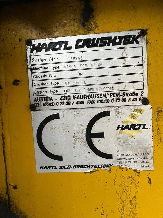 Gebraucht Hartl MT 503 PCV