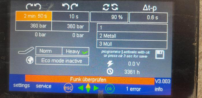 Gebraucht 2016 Hammel VB 750 DK