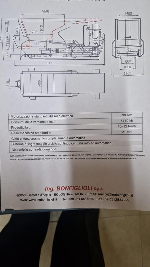 Gebraucht 2011 Bonfiglioli Squqlo 1000