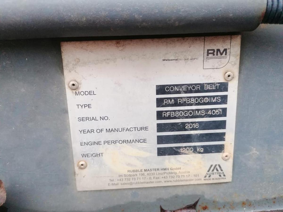 Gebraucht 2013 Rubble Master RM80 GO!