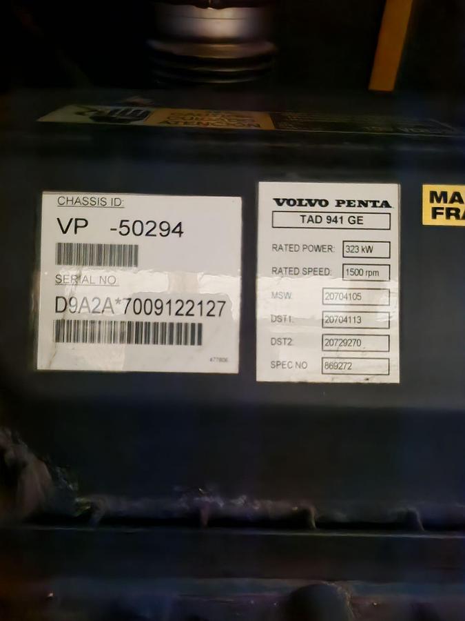 Gebraucht 2006 Volvo TAD 941 GE