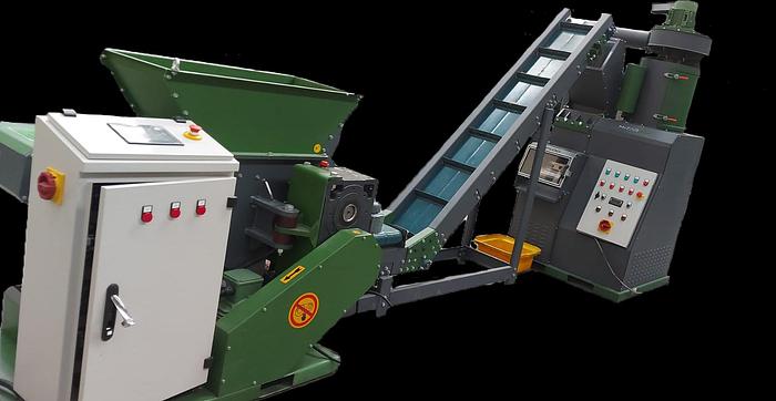 2025 Mizar Recycling Single Shaft Shredder