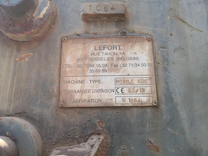 Gebraucht 2012 Lefort Mobile 600