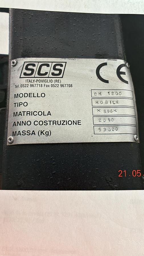 Gebraucht 2010 SCS CM 1200 Mobile