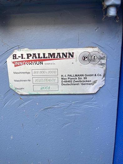 Gebraucht 2001 Pallmann IPS 500 x 1000