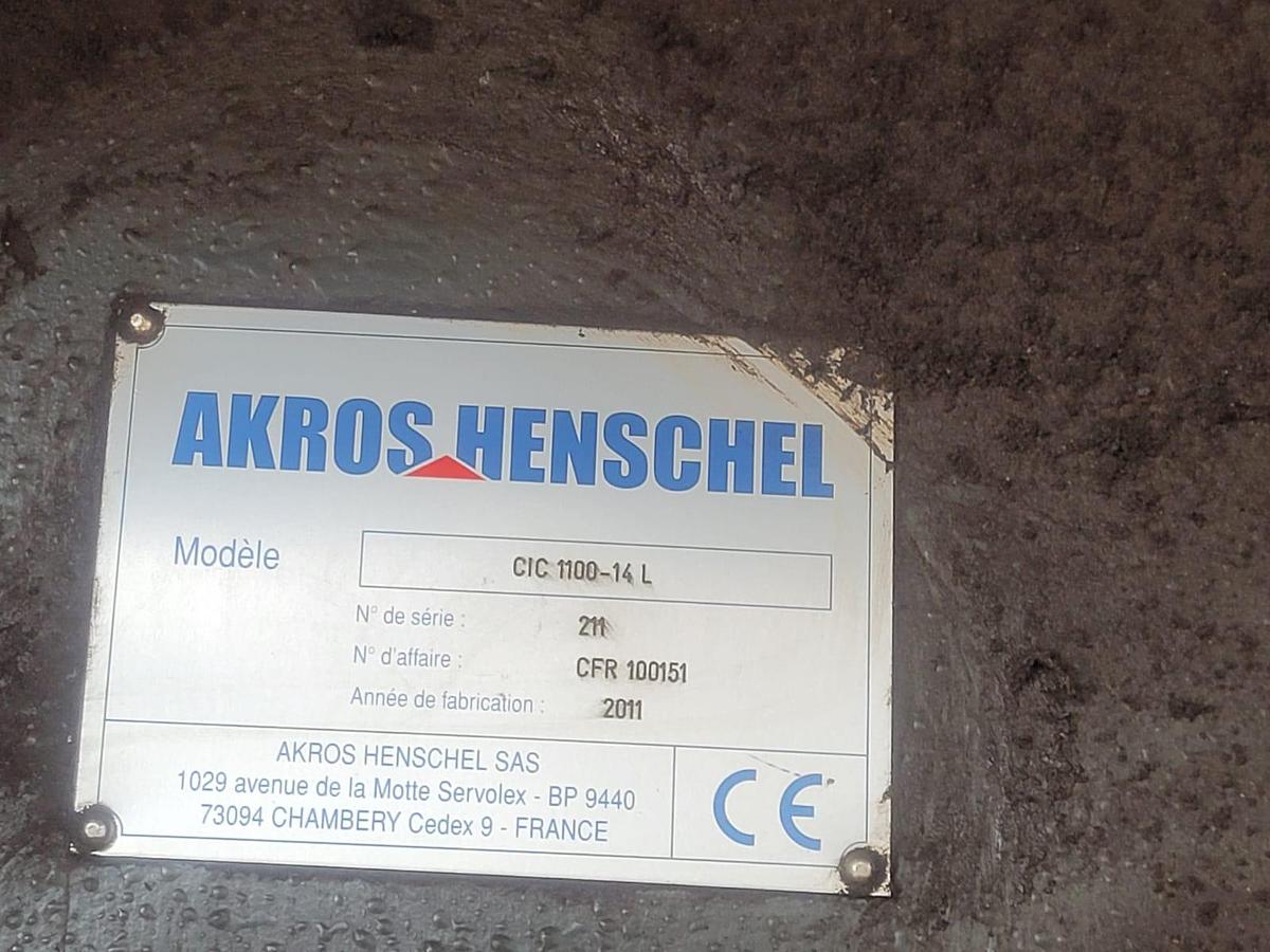 Gebraucht 2011 Akros Henschel CIC 1100-1400 14 L
