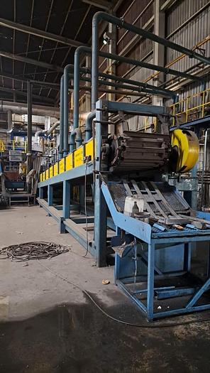 Gebraucht Aluminium Schmelz und Gießanlage