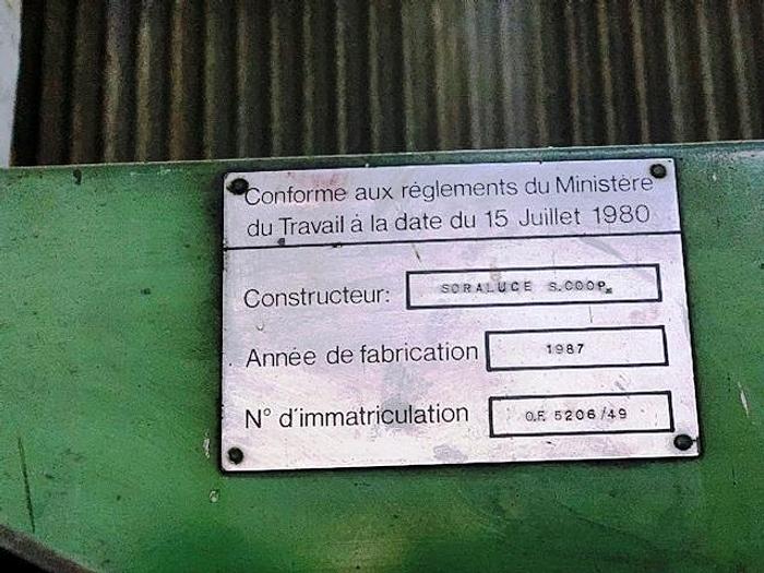 Used Borer Horizontal Floor Type Soraluce AL130