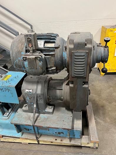 Used 5" x 36" TELEDYNE READCO TWIN SCREW PROCESSOR  - 150 PSI @ 600 DEG. F JACKET