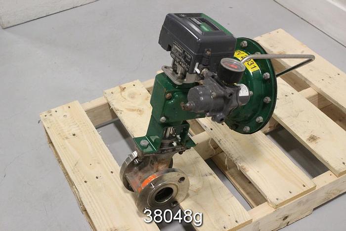 Used Fisher 2" Vee Ball Control Valve #38048