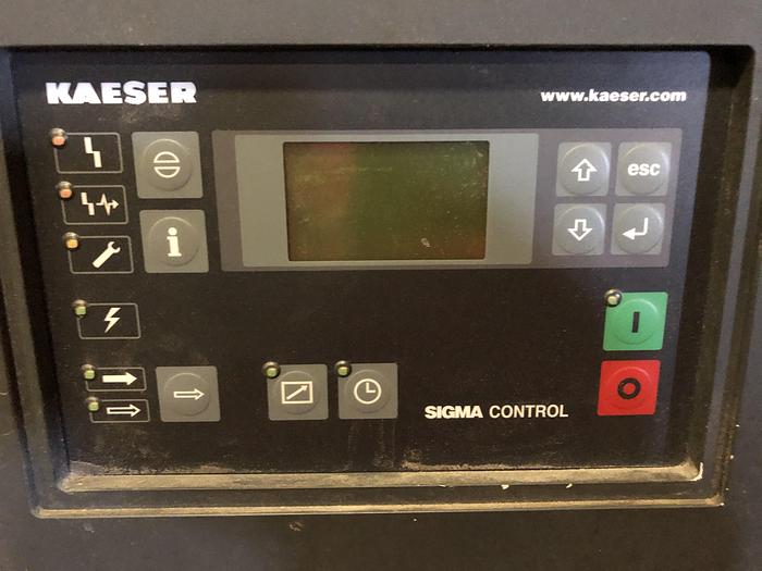 Used KAESER AIR COMPRESSOR 400 HP MODEL FSD 400 MFG. 2009 W/ AIR DRYER