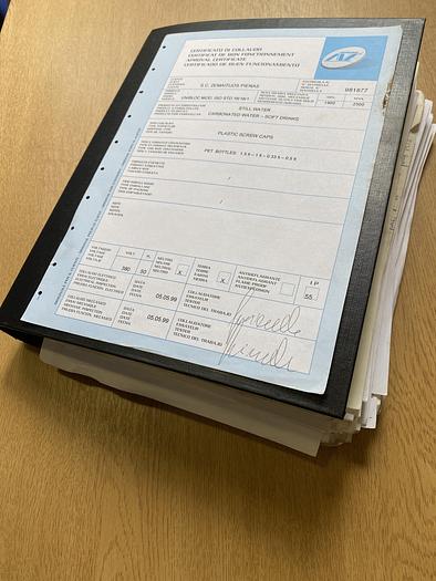 Used AVE Bottle Filling Line