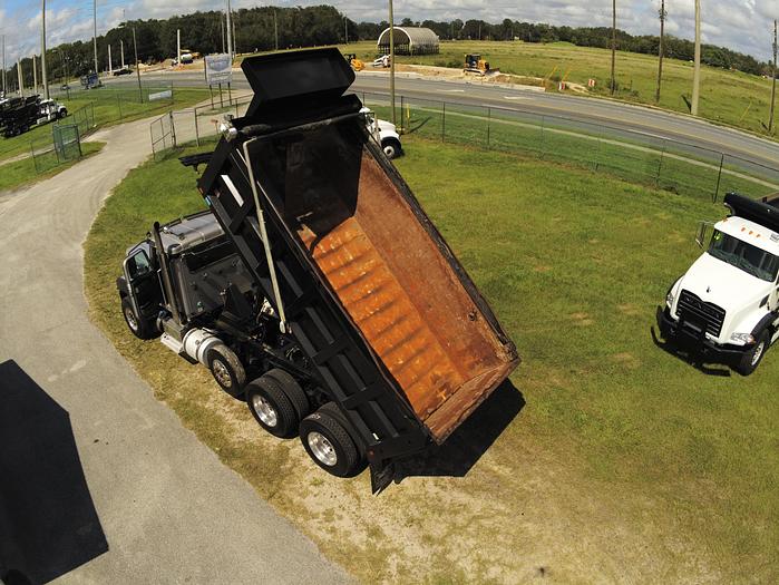 Used 2016 CATERPILLAR FACTORY DUMP TRUCK