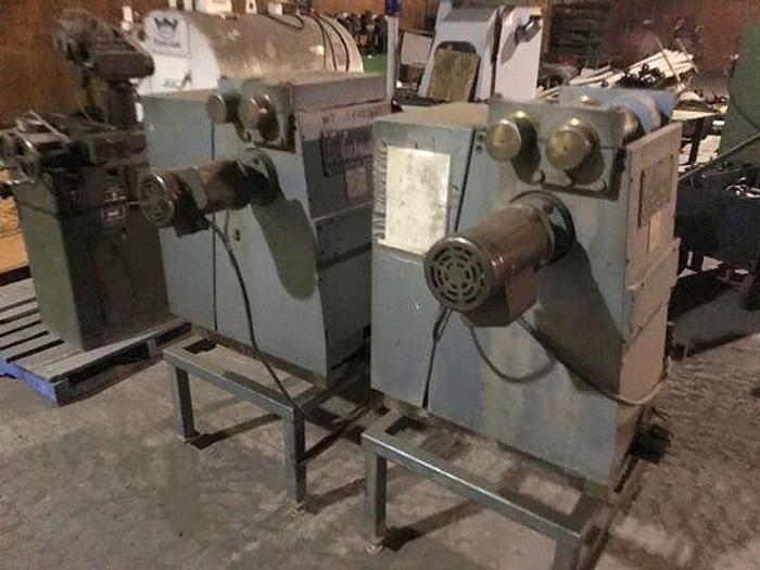 Used Schurman (USNR) Dual Head Saw Guide Resurfacer - 2 available