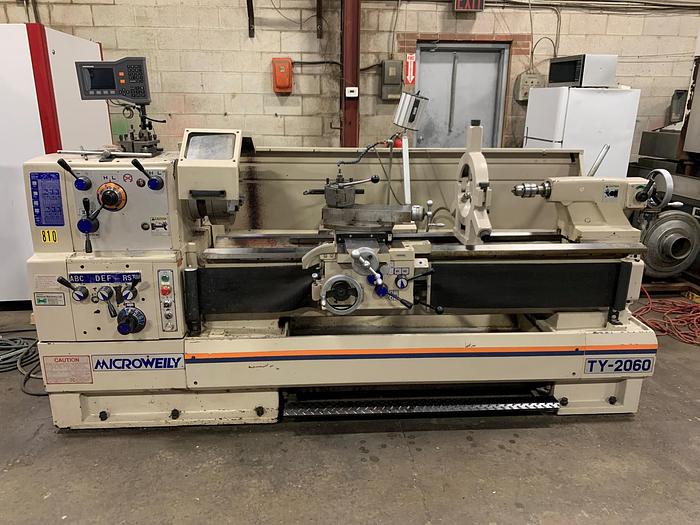 Used 20” X 60” MICROWEILY, 2012, TOOLROOM LATHE