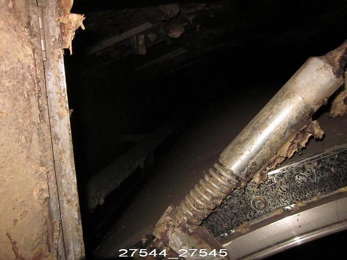 Used Celleco Hedemora 2575 Celleco Hedemora Cylinder Thickener, Polyester Shrink- Fit Cover, Approximately 7' Diameter X 24' Long. #27544