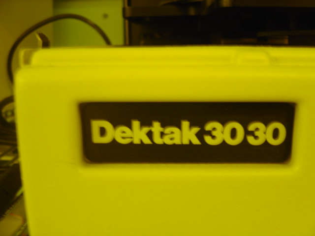 Used Dektak  3030 & Dektak 3030 ST Surface Profiler