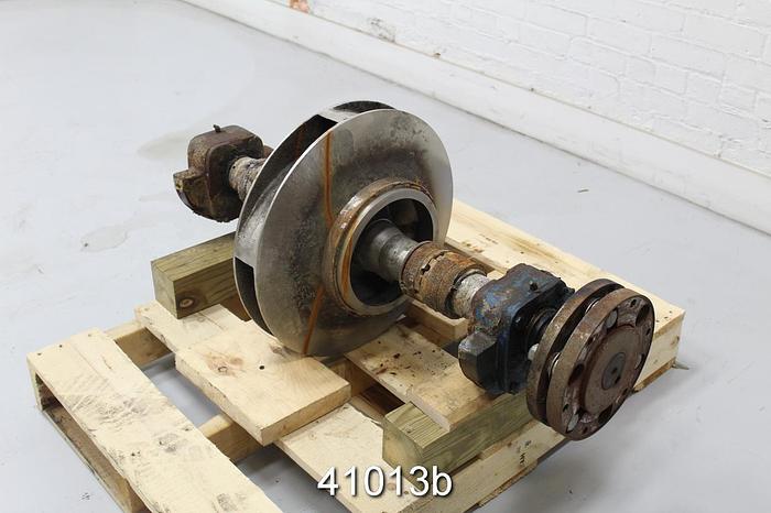 Used Goulds 3410 8x10x21 Spilt Case Pump #41013