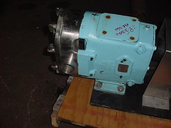 Used 2.5" WAUKESHA CHERRY-BURRELL POSITIVE DISPLACEMENT PUMP - S/S