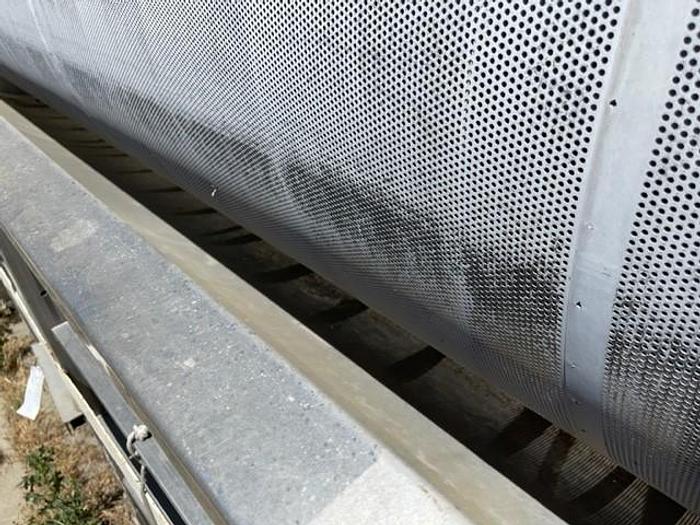 Used Rotary 44" Diameter x 15.5" Long Hot Water Blancher