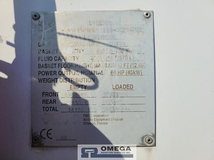 Used 1996 FMC LMD2000 Aircraft Deicer (2,000 total gallon tank cap) Ford Chassis w/ Diesel Engine