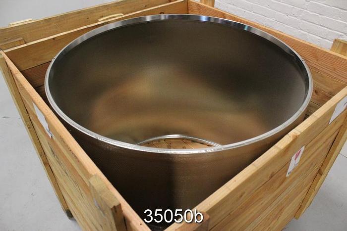 Unused Bird Model 70 Pressure Screen Inner Basket, 0.062" Holes, Unused #35050