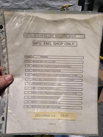 Used Lindberg Heat Treating Oven