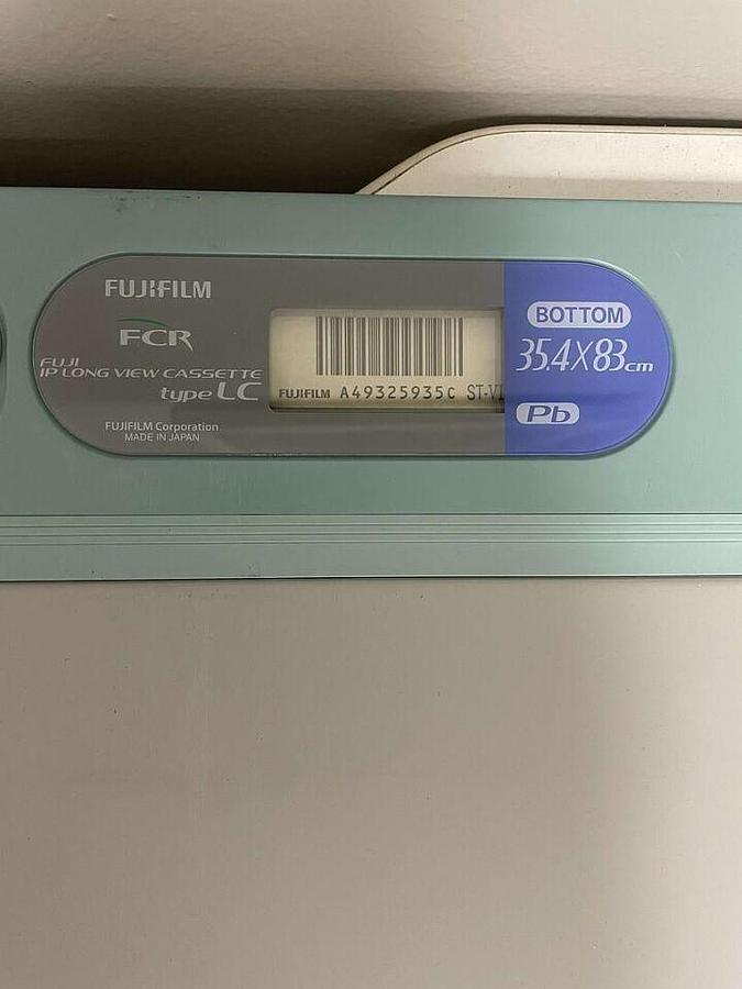Used For Sale FUJIFILM FUJI IP LONG VIEW CASSETTE 35x83cm, Type LC FujiFilm FCR Good Condition Cassette CR Cassettes Parts P/N Type LC FujiFilm FCR