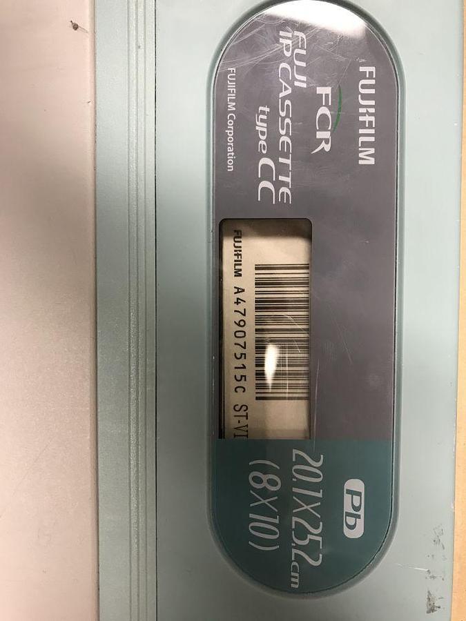 Used For Sale FUJIFILM FUJI IP 8X10 CR Fuji IP Cassette Type CC CR Cassettes Parts P/N TYPE CC
