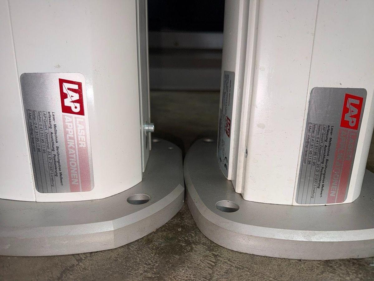 Used For Sale DORADO LAP LASER CT4-1-Post Wall Laser System Axis, A, B, X Laser Measurement