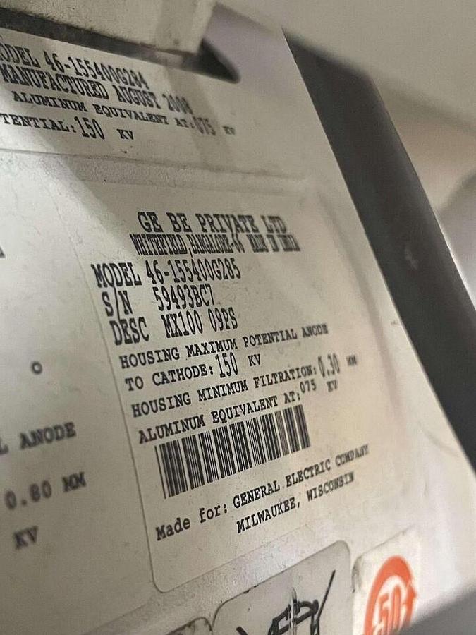 Used For Sale GE GE 2336058 46-155400G285 X-Ray Tube  Good Condition X-Ray Tube Parts P/N 2336058 46-155400G285