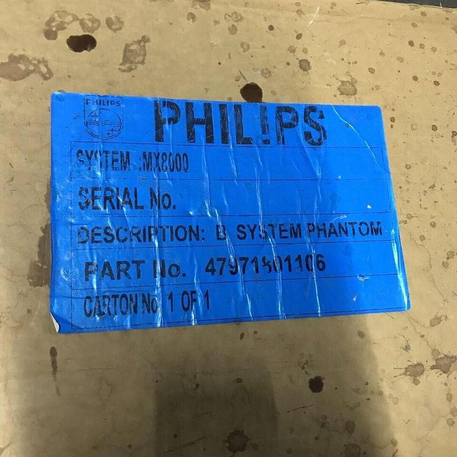 Used For Sale PHILIPS Philips CT phantom 47971801106  Good Condition Phantom X-Ray Accessories Parts P/N 47971801106