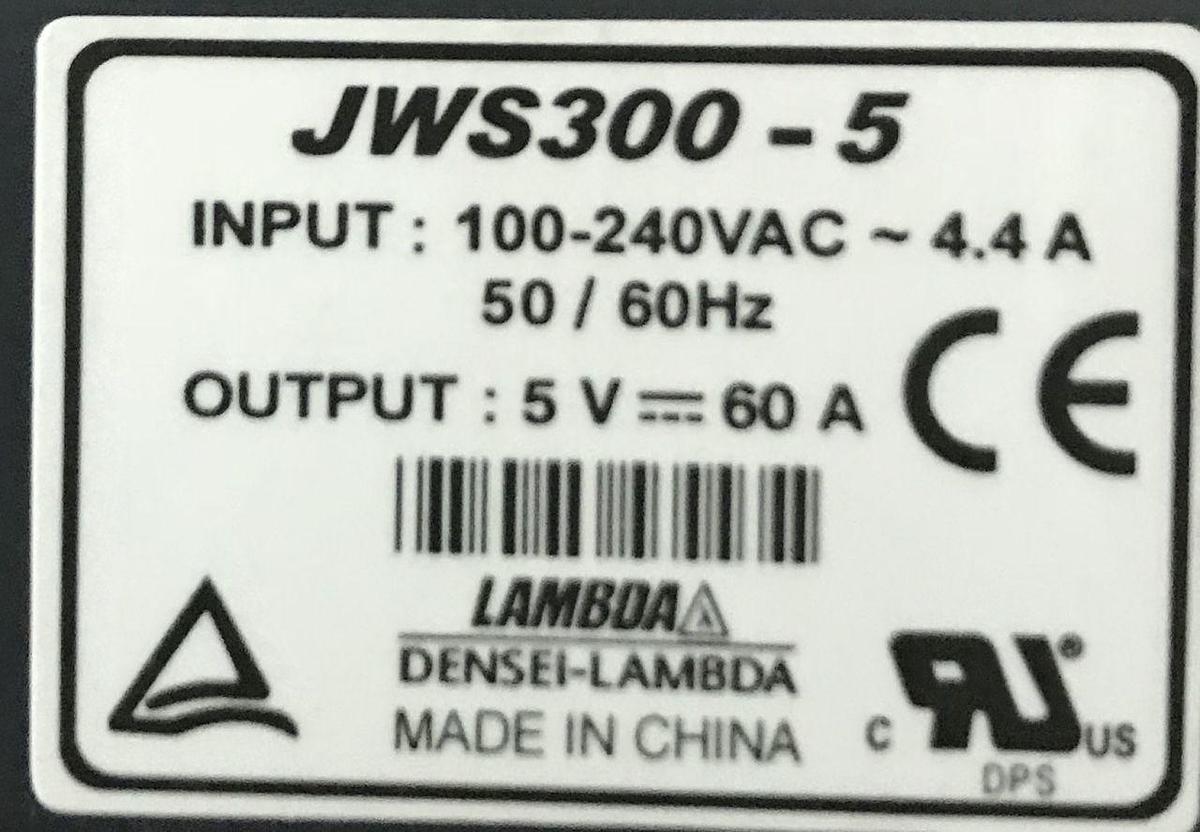 Used For Sale PHILIPS Philips Gemini Power Supply Rad/Fluoro Room Parts P/N JWS300-5 AC/DC
