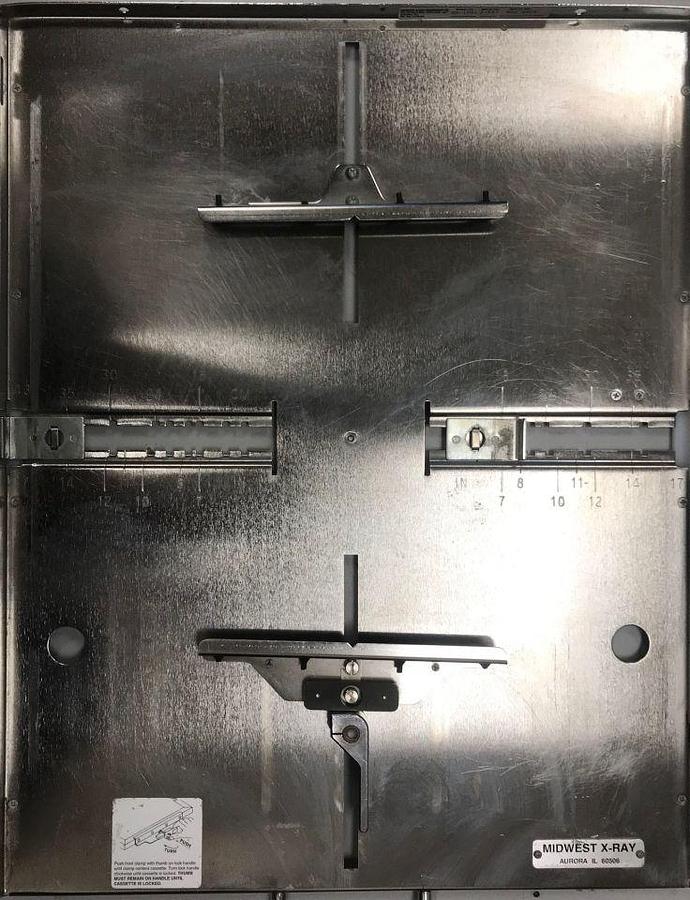 Used For Sale MIDWEST Midwest   Chest Cassette Holder  X-Ray Accessories Parts P/N NS-1001