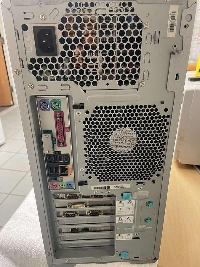 Used For Sale HEWLETT PACKARD HP xw8200 Workstation  Computer In Good Condition Computer Parts P/N 5117866-27