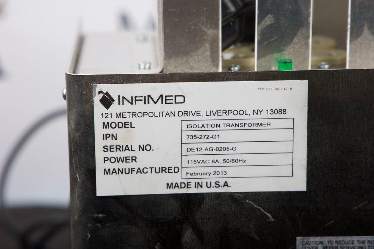 Used For Sale INFIMED InfiMed Isolation Transformer IPN 735-272-G1 | GE R/F Room | Good Condition Remote R/F Room Parts P/N 735-272-G1