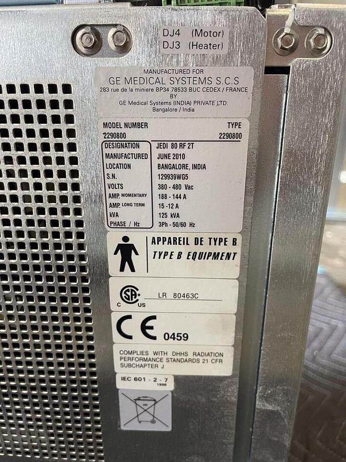 Used For Sale GE JEDI 80 R, RF 2T 2290800 Generator Module X-Ray Generator module X-Ray Generator Parts P/N 2290800