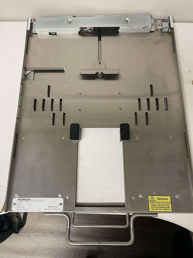 Used For Sale POERSCH POERSCH OJE Cassette Tray  Good Condition Cassette Holder, Chest Parts P/N OJE