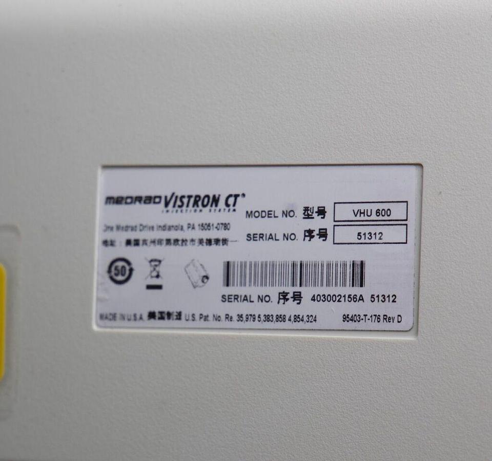 Used For Sale MEDRAD Vistron Injector CT