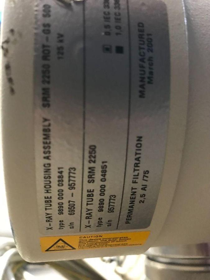Used For Sale PHILIPS Philips X-Ray Tube X-Ray Tube X-Ray Tube Parts P/N 989000003841