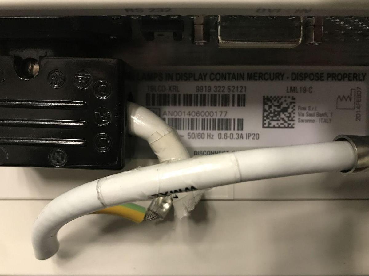 Used For Sale PHILIPS Philips Diagnost Eleva LCD Monitor Rad/Fluoro Room Parts P/N 19LCD-XRL 991932252121