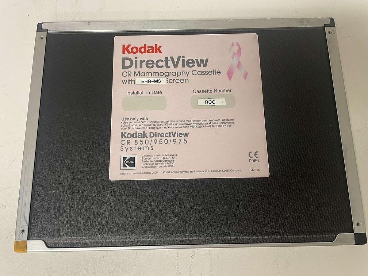 Used For Sale KODAK KODAK DirectView With EHR-M3 Screen CR 850/950/975/Elite/Classic 18x24cm  Good Condition Cassette CR Cassettes Parts P/N 850/950/975