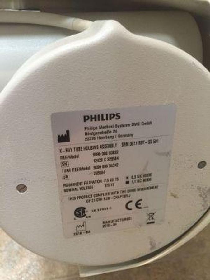 Used For Sale PHILIPS 9890 000 04342  SRM 0511 ROT- GS 501 Tube Camera Parts P/N 9890 000 03822