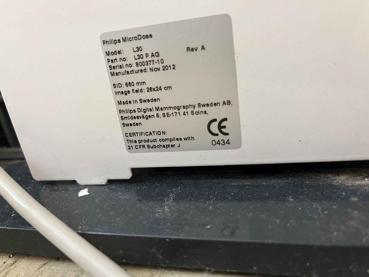 Used For Sale PHILIPS MicroDose Mammo Unit