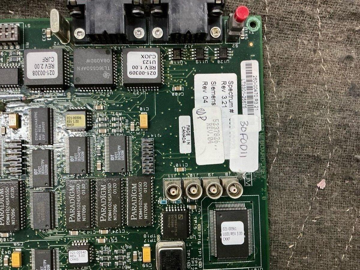 Used For Sale SIEMENS Siemens E-Cam Detector Power Supply Regulator Board 1248298 , 9485897 Good condition. Comes as is. Used Nuclear Gamma Camera Parts P/N 1248298 , 9485897
