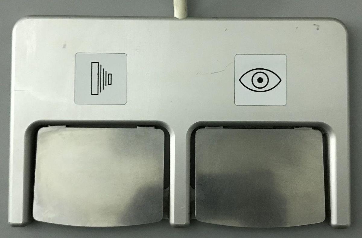 Used For Sale PHILIPS Philips   Double Foot Switch  Rad/Fluoro Room Parts P/N 989001002822
